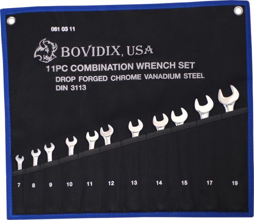 Набор ключей комбинированных , 7-19 mm, 11 шт