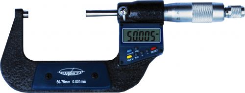 Наружный микрометр с цифровой индикацией, 210 мм