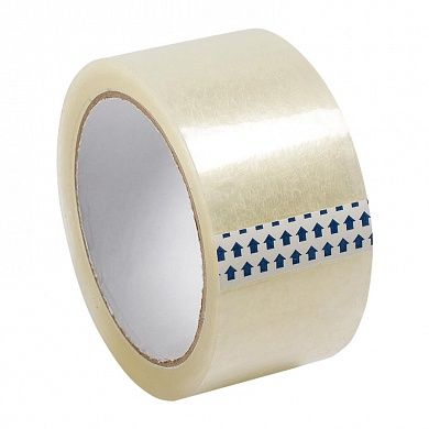 Упаковочный скотч, 45мкм х 48мм х 100м, прозрачный
