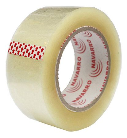 Упаковочный скотч, 60мм х 100мм, прозрачный