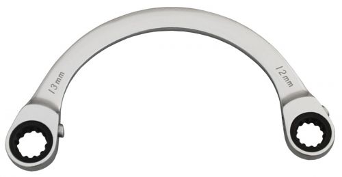 Накидной ключ универсальный, с трещоткой "С" образный,  12х13mm