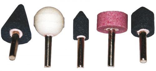 Набор шлифовальных камней, 6 мм, 5 штук