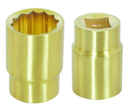 Не искрящийся инструмент,  1/2" Головка торцевая, дюймовая, 12 граней - 1/2"