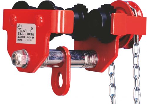 Редукторная тележка на подшипниках, 1 Тонна