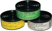 Картридж для респиратора RM-671,672,673,675,676, от кислых газов