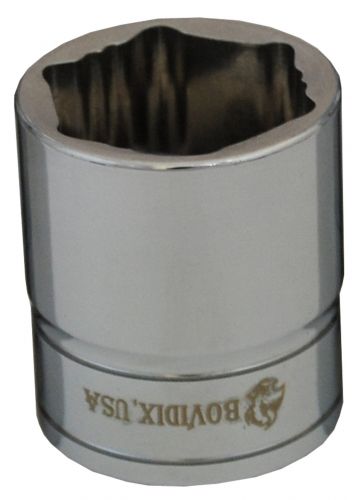 Торцевая головка NON-SLIP 1/2" 6РТ 27mm удл.