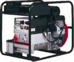 Сварочный бензиновый генератор открытого типа WH250XE (1/3 фазы)