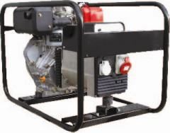 Генератор дизельный открытого типа WY 6000TD (1/3 фаза)