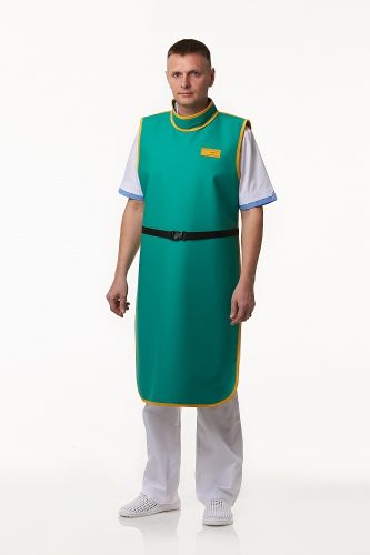 Фартук рентгенозащитный односторонний со стойкой для медицинского персонала