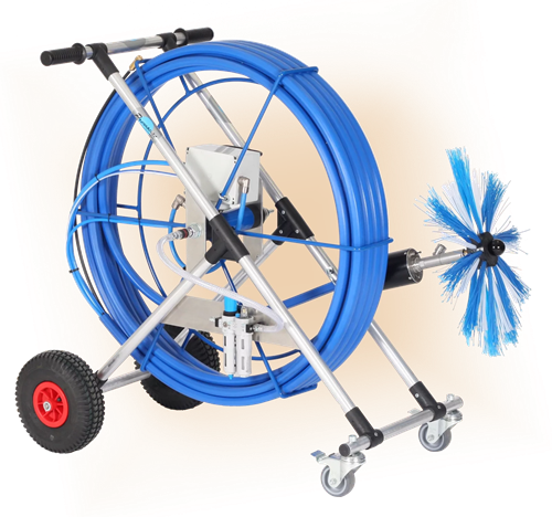 Пневматическая щеточная машина Air Brushing Reel P40